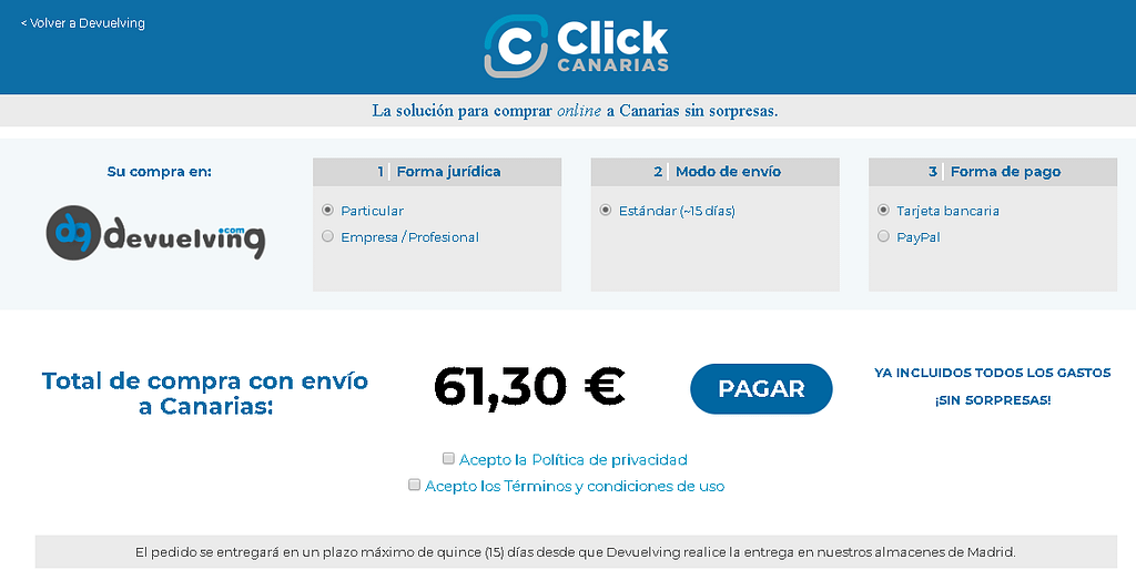 image 5 - COMO COMPRAR EN MERKAMAS DESDE CANARIAS