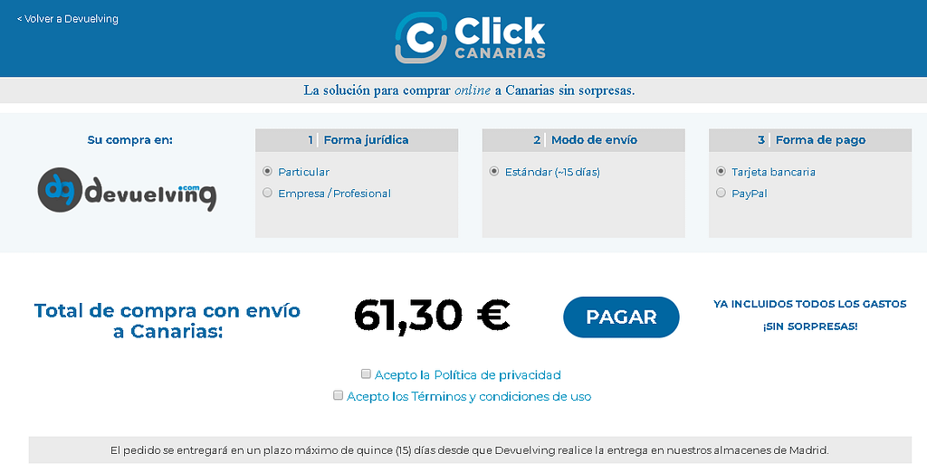 COMO COMPRAR EN MERKAMAS DESDE CANARIAS image 5 - COMO COMPRAR EN MERKAMAS DESDE CANARIAS