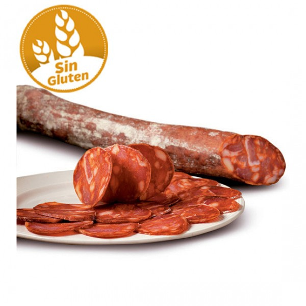 5bdb42d95035e - Chorizo extra producción ecológica sin gluten y sin lactosa pieza